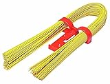 未来工業 CDバインド CD管・PF管用結束線 径0.9×650mm 黄 1袋価格 CB-2Y