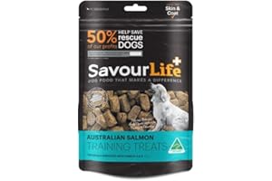 SavourLife Dog Training Treats, Australian Salmon, High Protein, 150g