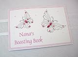 Small Album- Pink Butterfly Nana by WHITE COTTON CARDS