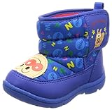 [アンパンマン] ベビーシューズ 撥水 ブーツ ゆったり 軽量 ベビー APM B26 ブルー 13.5 cm 2E