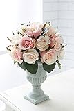 COVENT GARDEN（コベントガーデン） ミックスローズ・カップポット 造花 人工観葉植物 LD-34 【まとめ買い×2セット】