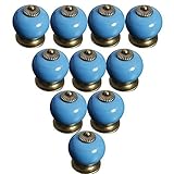 Ceramic Drawer Pull Knobs Blue Lsgoodcare Pumpkin Ceramic Cabinet Pull Knobs Door Pull Handle Cupboa