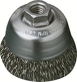 United Abrasives/SAIT 03420 2-3/4-Inch by .014-Inch by 1/2-13 Knot Stainless Steel Brush 6-Pack [並行輸