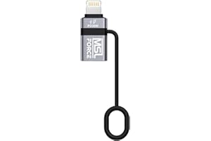 日本の中小企業 MSL FORCE USB-C to Lightning 変換アダプタ データ転送 (PC間のみ) PD充電 36W 480Mbps ストラップ付 ul011b-36w (USB-C to lightning 1個)