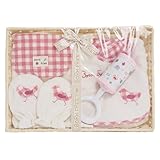 BORN FREE ベビーギフトセット カゴS-4 チャイムセット トリ 3740-0400