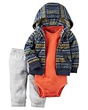 カーターズ Carter's ジャケット セット & ベビー・デポ モスリン ウォッシュクロス 3-Piece Little Jacket Set 24M (83-86cm) [並行輸入品]