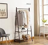 コートラック コートラッククリエイティブNanzhu着陸コートラックベッドルーム可動ハンギングハンガー (サイズ さいず : 80cm)