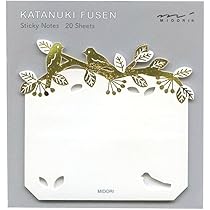 Amazon.co.jp: 付せん紙 型抜き【箔 花柄】おしゃれ かわいい