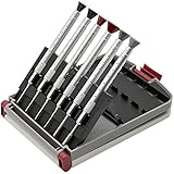 Hanchen 眼鏡工具セット ツールキット ねじ回し 6本組み ボルトドライバー スクリュードライバー メガネ加工修理工具 光学レンズハンド 多機能 眼鏡屋用