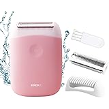 KOKOBI レディースシェーバー 電動 シェーバー 女性用 電気シェーバー フェイスシェーバー ビキニライン 全身ケア 無痛 IPX7防水仕様 ムダ毛処理 多機能 乾湿両用 泡そり カミソリ 男女兼用 Ｒ型刃水洗い USB充電式 替刃 1枚 日本語