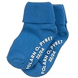 Polarn O Pyret 2 - Packアンチスリップソックス(ベビー) カラー: ブルー