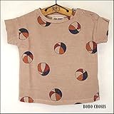 ボボ ショセス BasketBall S/S T-SHIRTS 半袖Tシャツ 12-18M 84-87cm BEIGE