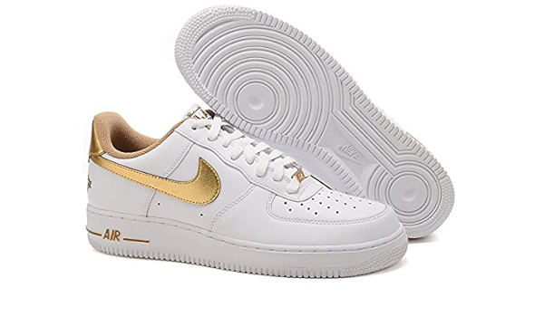 Amazon ナイキ ホワイト ゴールド 41cm ホワイト ゴールド シューズ バッグ