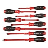 Wiha 39896 Screw Holding Slotted and Phillips Screwdriver Set, 8-Piece by Wiha
