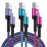 USB Type C ケーブル 急速充電 【1.83M*3本/ QC3.0対応】 タイプc 充電ケーブル iPhone 17充電ケーブル type cコード Xperia XZ/XZ2、Galaxy S20 S10+ S9、Huawei P30 P20 P10、LG その他Android USB-C機器対応
