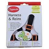 Clippasafe Harness and Reins with Ladybug or Dinosaur 0-4 Years by adam & eesa