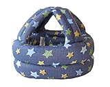 【ELEEJE】ベビースポンジヘルメット 頭部の保護に安心 (星（ネイビー）)