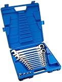 KT Pro Tools A13102SR 12-Point 15-Piece Combination Speed Wrench [並行輸入品]