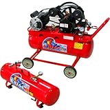 KENOH ベルト式エアーコンプレッサー KBJ-64 39+25L