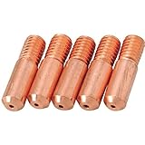 半自動溶接用トーチ先端チップ Ф0.8mm 5個入 軟鋼・SAY-100・ノンガスワイヤ用 P-621/溶接チップ【スズキット】