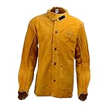 SONONIA 溶接ジャケット　全４サイズ　防護服　保護用　作業服　安全　熱や磨耗に強い　牛革製 - XXL