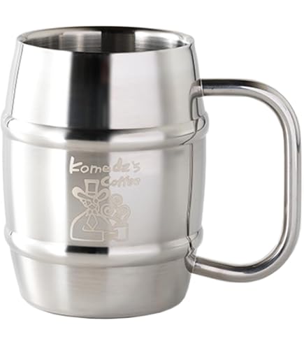 Amazon.co.jp: 【限定品】コメダ珈琲 金のアイスコーヒー 銅 ジョッキ