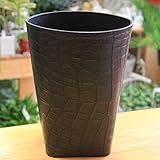 ポットカバー：マルチボックス（フェイクレザー）　21ｃｍＸ28ｃｍ (ブラック)