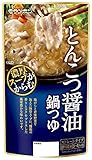 モランボン とんこつ醤油鍋つゆ 750g×10個