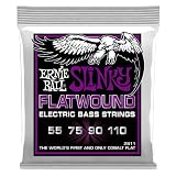 【正規品】 ERNIE BALL 2811 ベース弦 (55-110) FLATWOUND POWER SLINKY BASSフラットワウンド・パワー・スリンキー・ベース