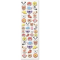 Amazon.co.jp: G.C.PRESS シール 起毛 パンダ 133-39[165x 50mm