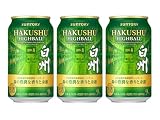 サントリー プレミアム ハイボール 白州 森の豊潤な香りと余韻 350ml (3本セット)