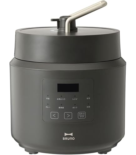 Amazon | タイガー 電気圧力鍋 COOKPOT COK-A220KM マッドブラック