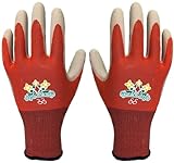 g-style 【ガーデニング用手袋】 ラバーファーム オレンジ SS