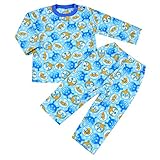 アンパンマン パジャマ あったか フリース起毛 総柄パジャマ 子供用 男の子 女の子 キッズ ベビー Anpanman j-ea2832 100cm サックス