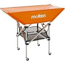 【ちえ】molten ボールカゴ キャスター付き 折りたたみ式 Amazon | モルテン(molten) ボールカゴ 折りたたみ式平型ボールカゴ 背