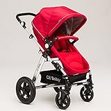 (ヘラサ)Herasa　両対面ベビーカー　ハイシート　ベビーバギー　折りたたみ　振動・吸収　通気性よい　UVカット「対象月齢：0ヶ月～36ヶ月」 (1)