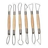 Beho-6本のワックス粘土石鹸の彫刻彫刻陶器の彫刻を模倣彫刻