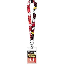 Amazon | ディズニー ミッキーストラップ カードホルダー付き