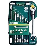 SATA 8pcsコンビネーションラチェットレンチセット RS-08007A