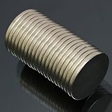 Sndy 20 N52 20mm x 2mm 強ディスク磁石希土類ネオジム磁石