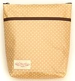 ドット柄 消臭ポーチ YG-209 ベージュ