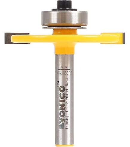 Punta Router Slot T Perfectly Ground Con Cutter Slot Giunto Biscotti - Foto 4