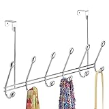 MetroDecor 3587 MDCoデザインをドアのラックのコート/帽子/服/タオル、12-hook、クロム