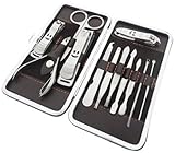 【★送料無料★】爪切り ・ ネイルケア　12点 セット ＊ネイル ブラシ ケア グルーミング キット ネイル ブラシ ケア お手ごろ 車内 ハサミ 爪 やすり ニッパー 耳かき ネイル ブラシ ケア 