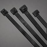 Anchor Brand 102-1150UVB 11.1 in. Cable Tie - UV Black44; 50 lbs