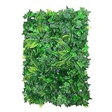 【ノーブランド 品】装飾　40*60cm　人工　植物　花　　人工芝生　人工芝　葉　草　壁