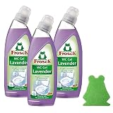 フロッシュ トイレクリーナー ラベンダー 750ml×3個 カエルスポンジ付き