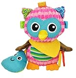 EOZY 人形 ベビー 縫いぐるみ 仕掛け 飾り付け 子供 キッズ 赤ちゃん 音付き リアル アニマル ペット 贈り物 知育 遊具 プレゼント フクロウ