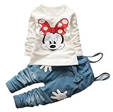 新しい子供服の春のファッションの女の子の服セット子供服の赤ちゃんはTシャツ+パンツカジュアルな服を服