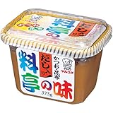 マルコメ 料亭の味 だし入り味噌 かつお・昆布 375g×10個